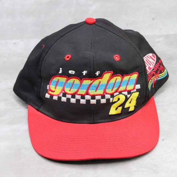 LOGO 7 Other - VINTAGE Jeff Gordon #24 Nascar DuPont Refinish Racing Snapback Logo 7 Cap Hat